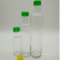 High quality empty glass olive oil bottle with screw cap wholesale glass olive oil bottle